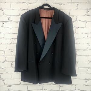 Bella Nova Suit Jacket Mens 52R 100% Wool Professional office corpcore wedding